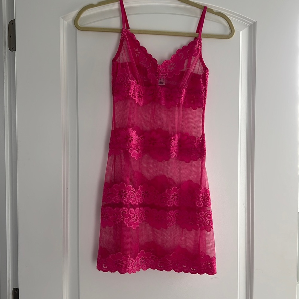 Rampage hot pink teddy